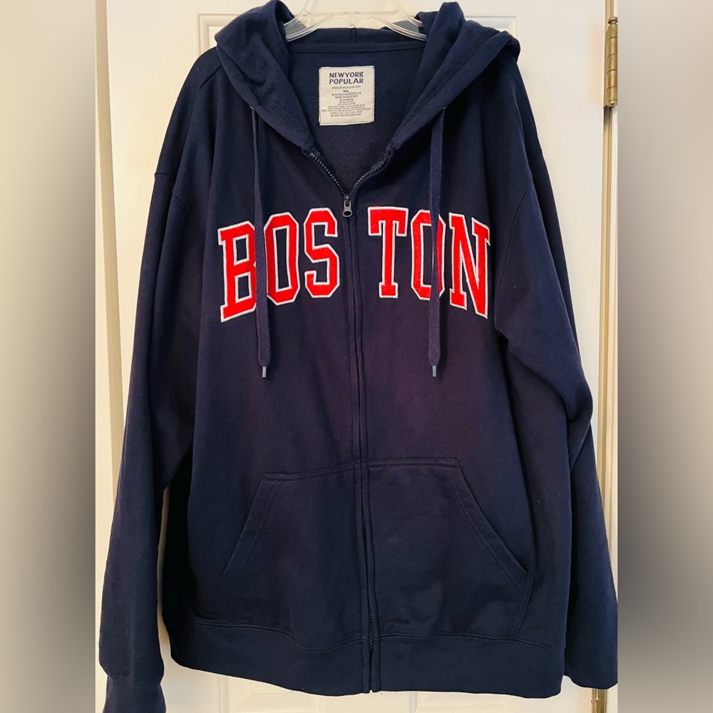 Boston zip up jacket. Size XL
